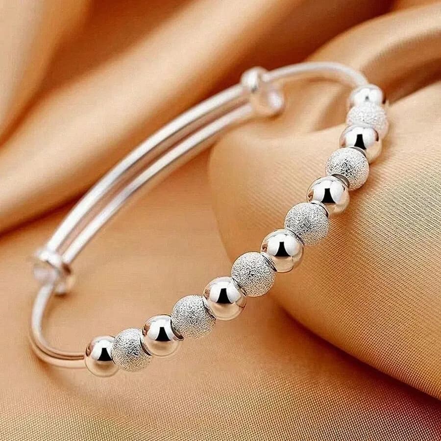 Verzilverd luxe kralen armbanden armbanden 