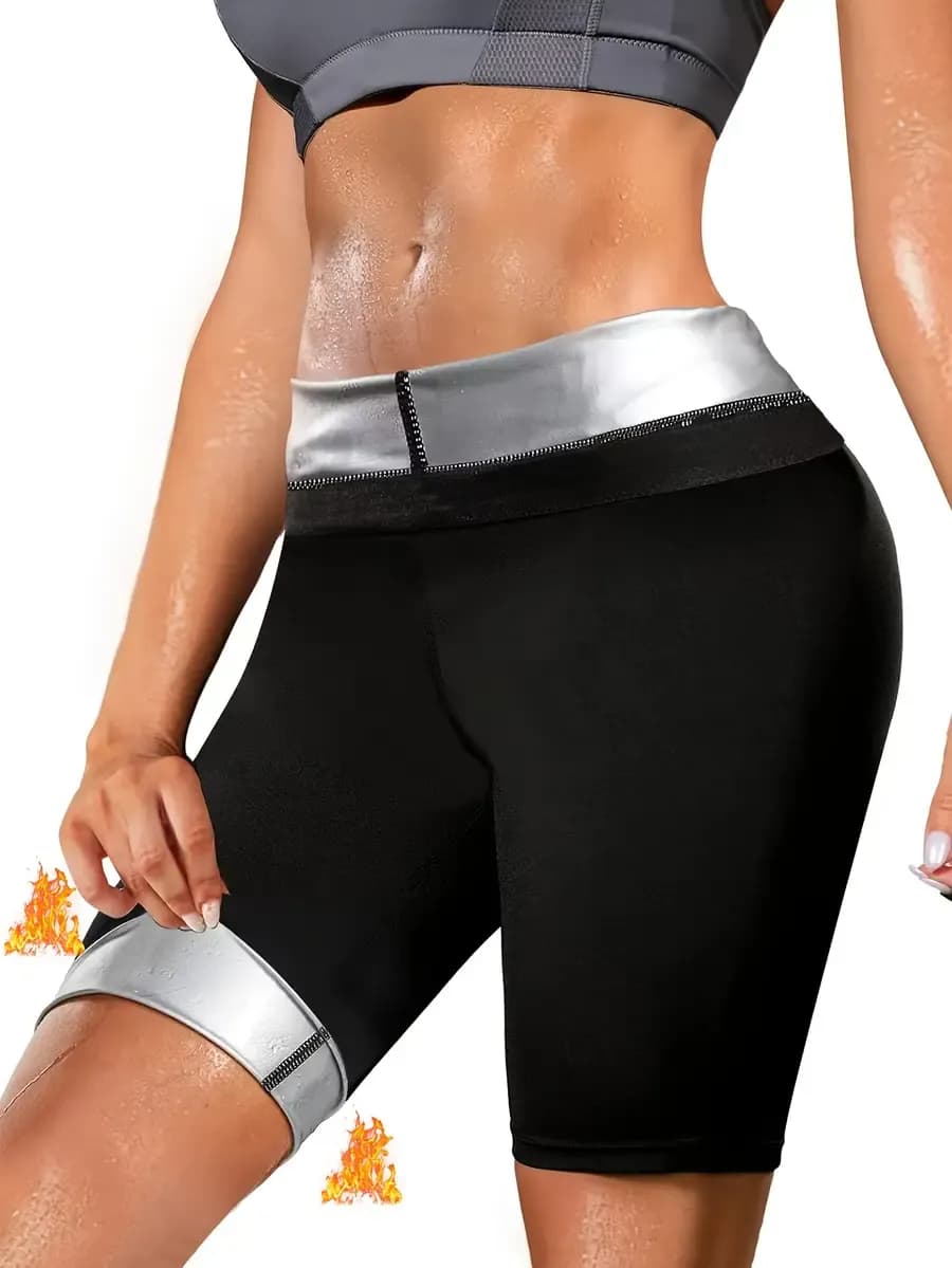  Sauna-sweatbroek ontworpen voor compressietrainingen XXL 2st