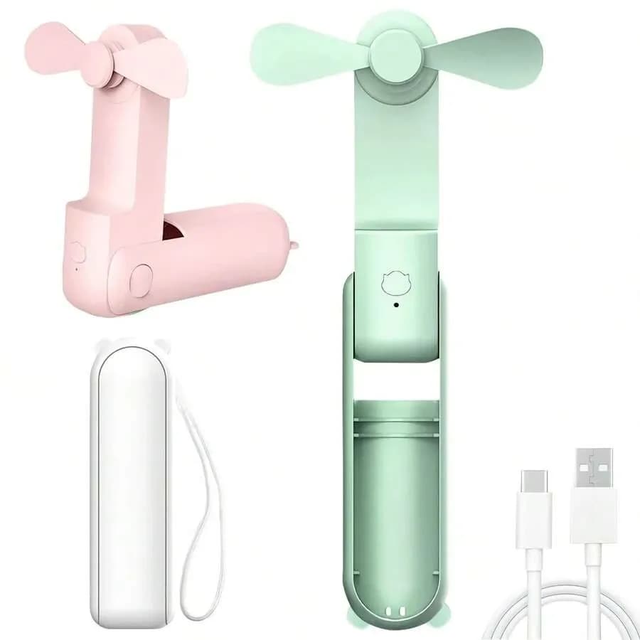 Draagbare mini usb oplaadbare ventilator