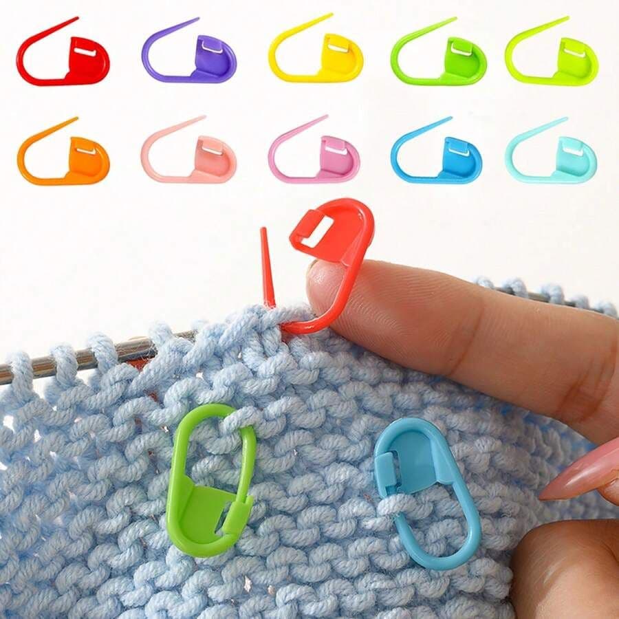50/100/150/200 stuks mini breien gehaakte marker plastic